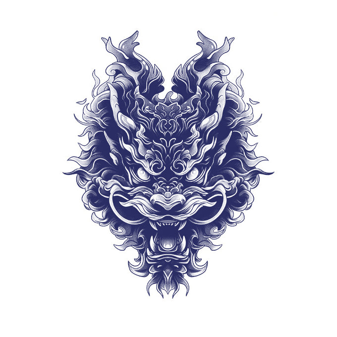 2 Sheets Half Arm Semi Permanent Tattoo Stickers HY-Set07