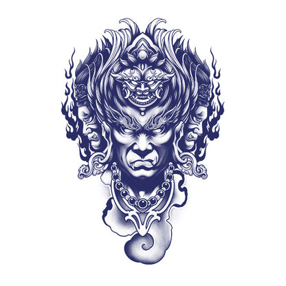 2 Sheets Half Arm Semi Permanent Tattoo Stickers HY-Set07